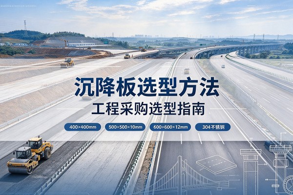 阿巴嘎旗沉降板选择方法