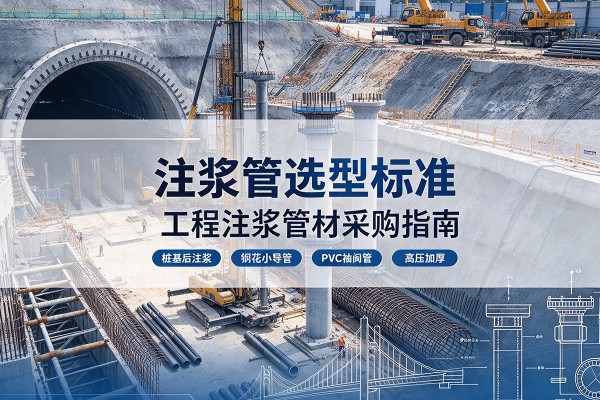 阿巴嘎旗注浆管选型标准